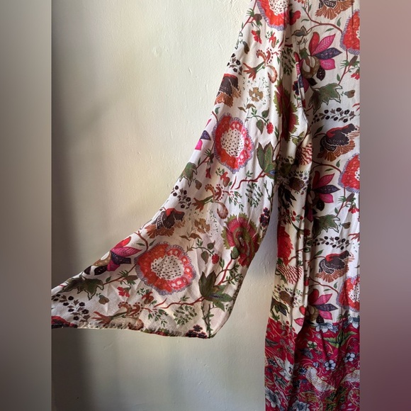 NWOT Benares Shirt/Dress Floral Tunic - Picture 8 of 11